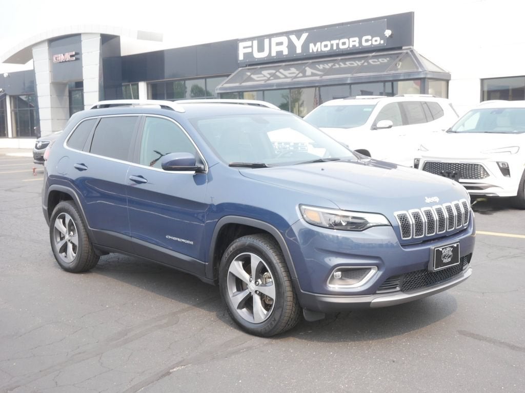 Used 2020 Jeep Cherokee Limited with VIN 1C4PJMDX9LD516722 for sale in Forest Lake, Minnesota
