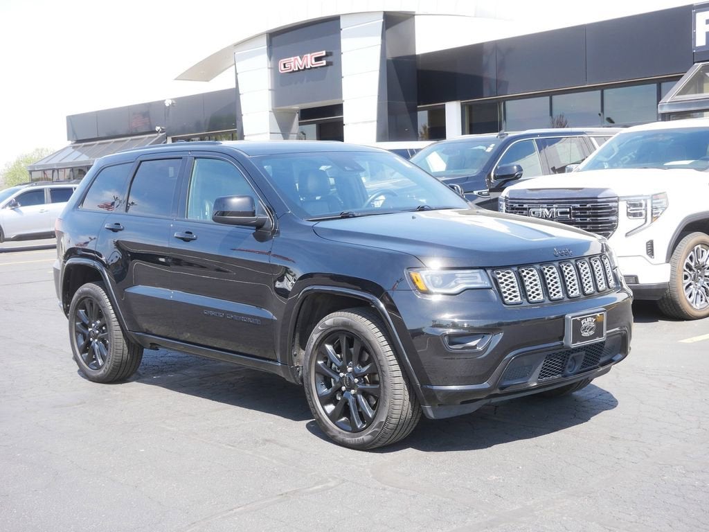 Used 2021 Jeep Grand Cherokee Laredo X with VIN 1C4RJFAG0MC675970 for sale in Forest Lake, Minnesota