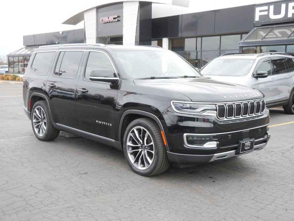 Used 2022 Jeep Wagoneer Series III with VIN 1C4SJVDT5NS146039 for sale in Forest Lake, Minnesota