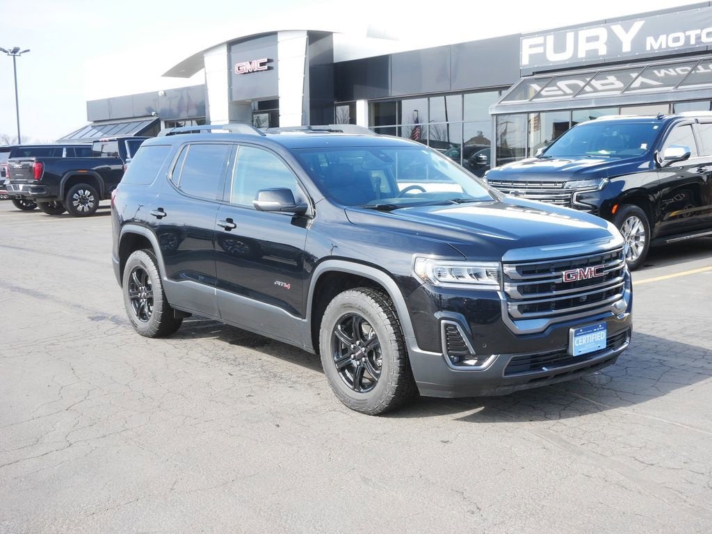 Used 2023 GMC Acadia AT4 with VIN 1GKKNLLS1PZ171391 for sale in Forest Lake, Minnesota