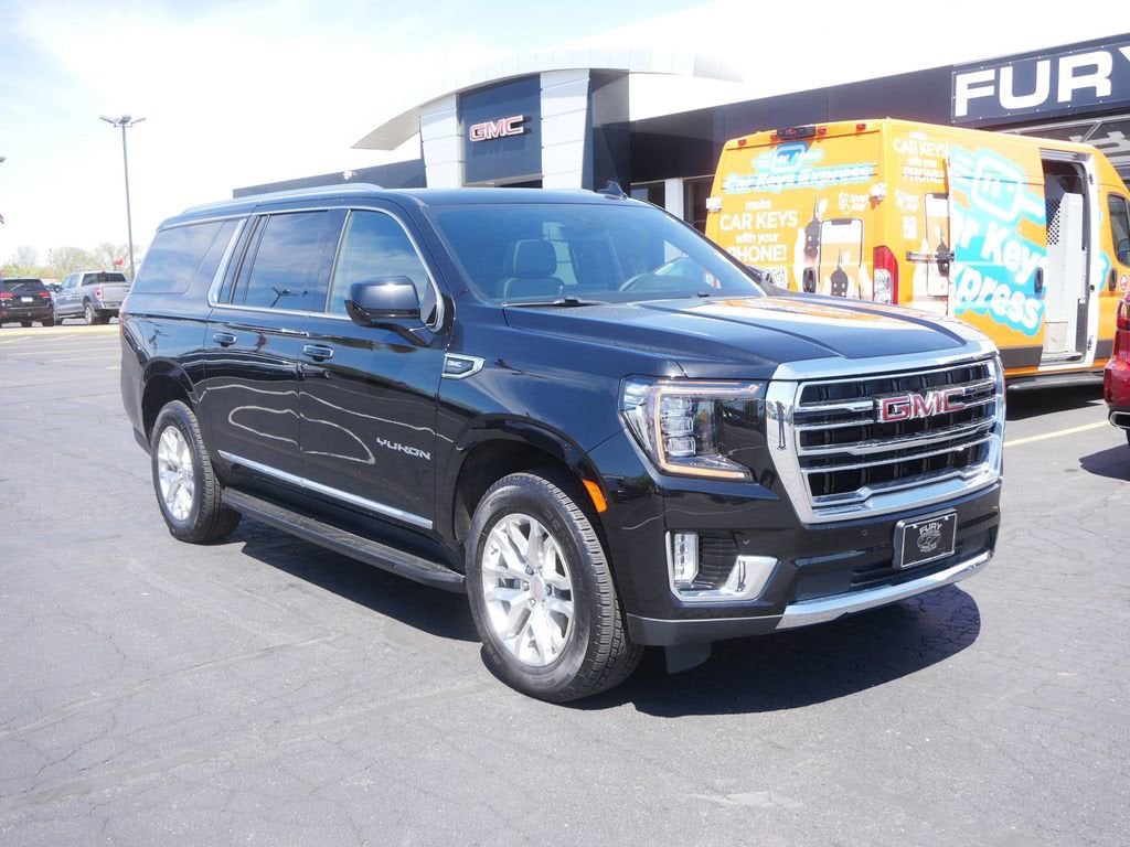 Used 2023 GMC Yukon XL SLT with VIN 1GKS2GKD0PR178545 for sale in Forest Lake, Minnesota