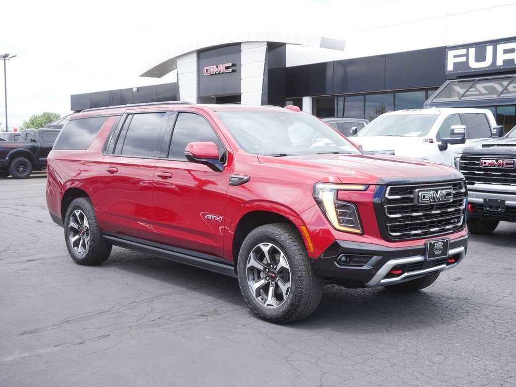 Used 2025 GMC Yukon XL AT4 Ultimate with VIN 1GKS2WR85SR297963 for sale in Forest Lake, Minnesota
