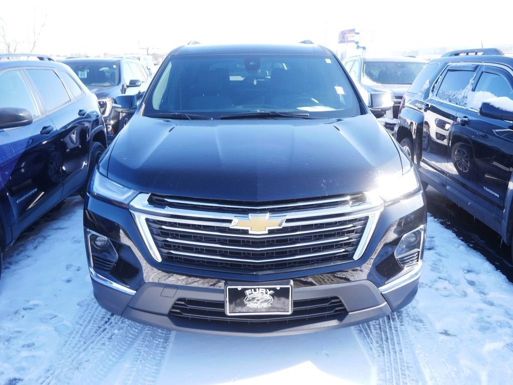 Used 2023 Chevrolet Traverse 1LT with VIN 1GNEVGKW4PJ118680 for sale in Forest Lake, Minnesota
