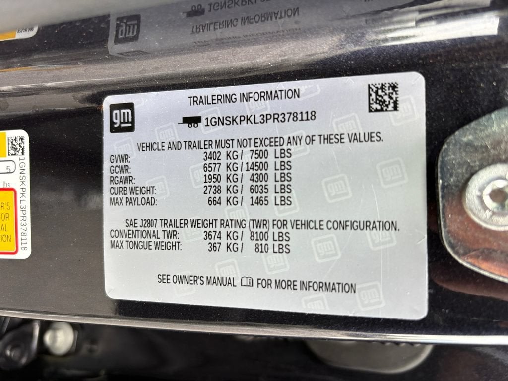 2023 Chevrolet Tahoe Z71