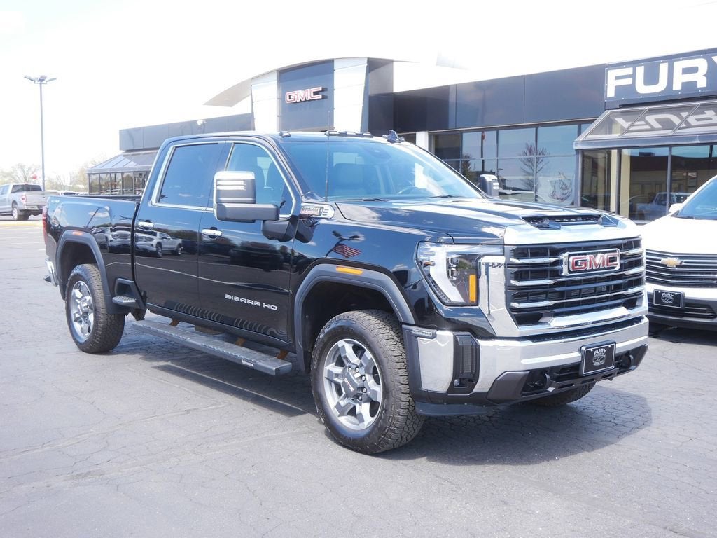 Used 2025 GMC Sierra 2500HD SLT with VIN 1GT1UNEY8SF233337 for sale in Forest Lake, Minnesota