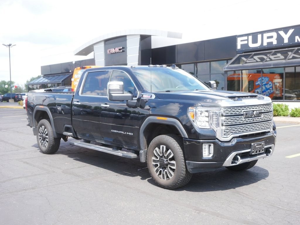 Used 2021 GMC Sierra 3500 Denali HD Denali with VIN 1GT49WEY8MF206193 for sale in Forest Lake, Minnesota