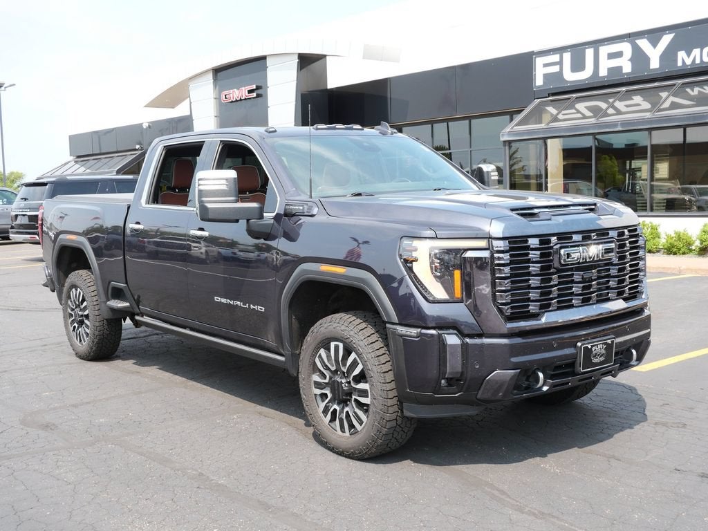 Used 2024 GMC Sierra 3500HD Denali Ultimate with VIN 1GT49YEY0RF141696 for sale in Forest Lake, Minnesota