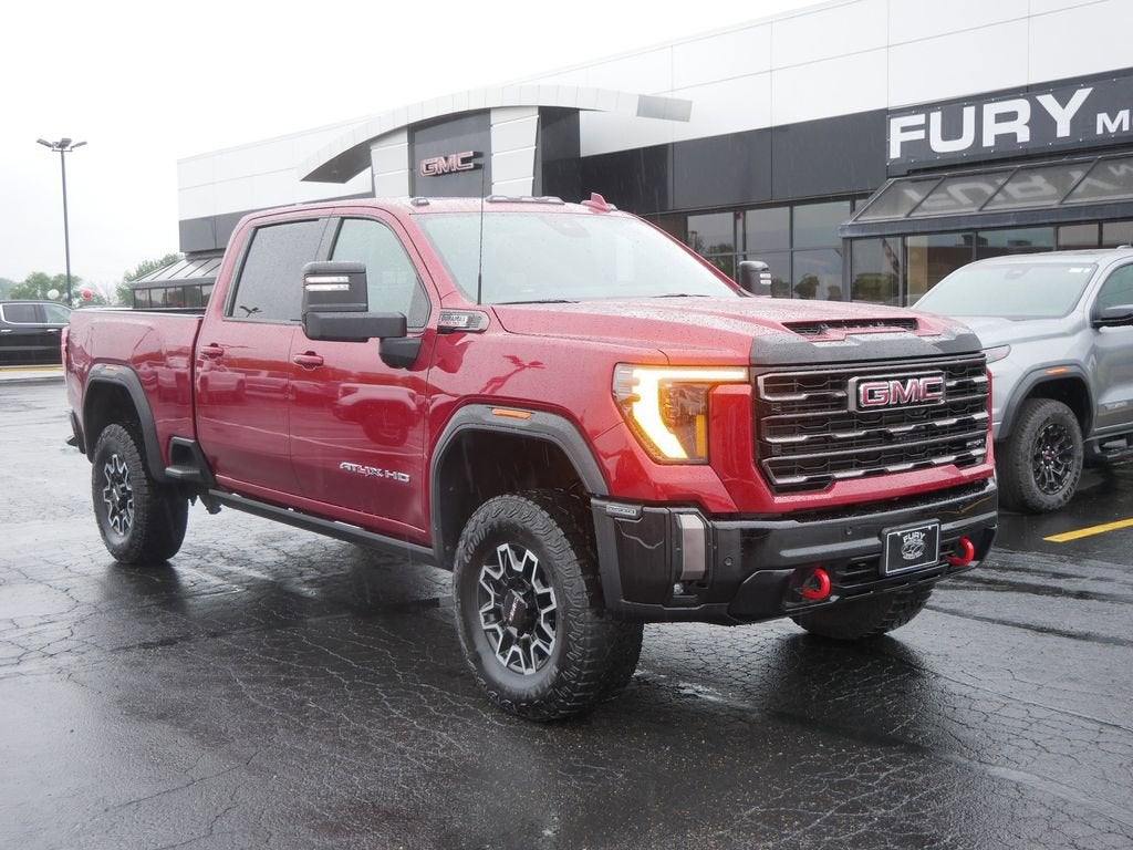 Used 2024 GMC Sierra 2500HD AT4X with VIN 1GT49ZEY3RF457857 for sale in Forest Lake, Minnesota