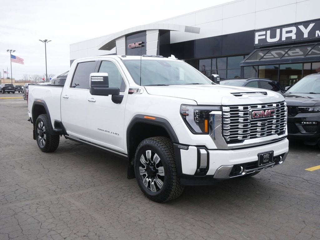Used 2025 GMC Sierra 3500HD Denali with VIN 1GT4UWEY6SF163694 for sale in Forest Lake, Minnesota