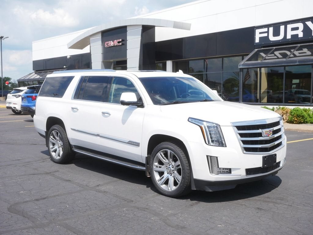 Used 2016 Cadillac Escalade ESV Luxury with VIN 1GYS4HKJXGR456301 for sale in Forest Lake, Minnesota