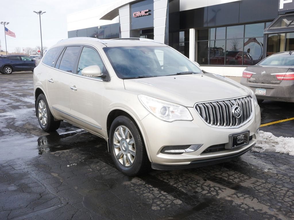Used 2015 Buick Enclave Leather with VIN 5GAKRBKDXFJ379930 for sale in Forest Lake, Minnesota