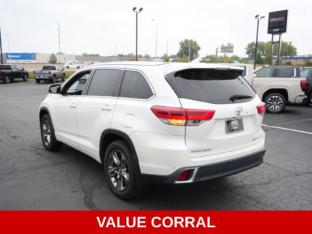 2019 Toyota Highlander Limited Platinum
