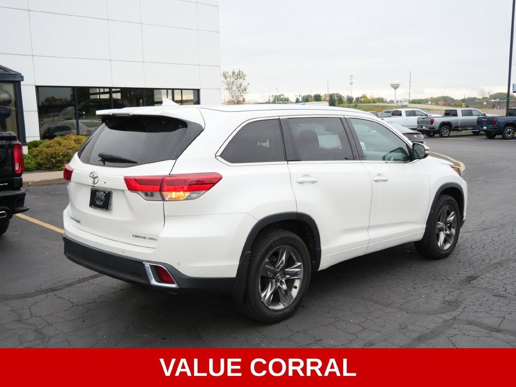 2019 Toyota Highlander Limited Platinum