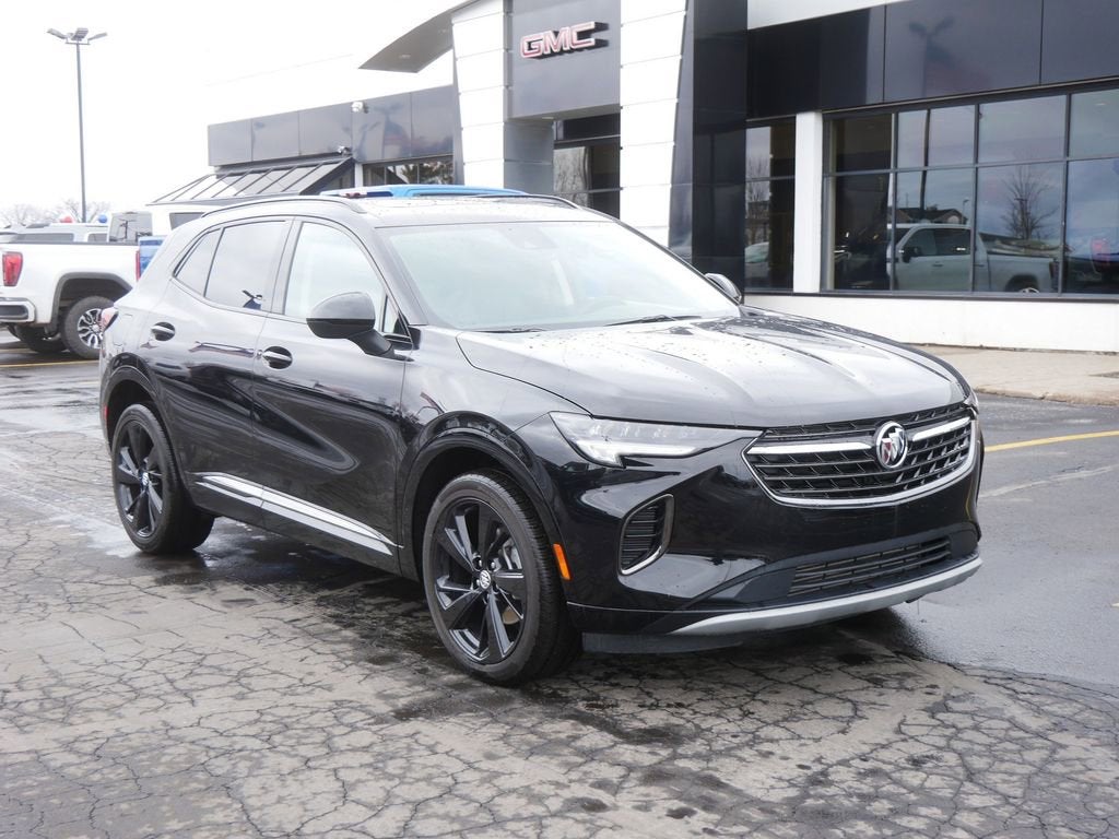 Certified 2023 Buick Envision Essence with VIN LRBFZPR48PD213763 for sale in Forest Lake, Minnesota