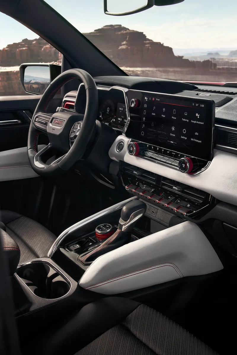 2026 GMC Canyon infotainment system at Fury GMC Forest Lake in FOREST LAKE MN