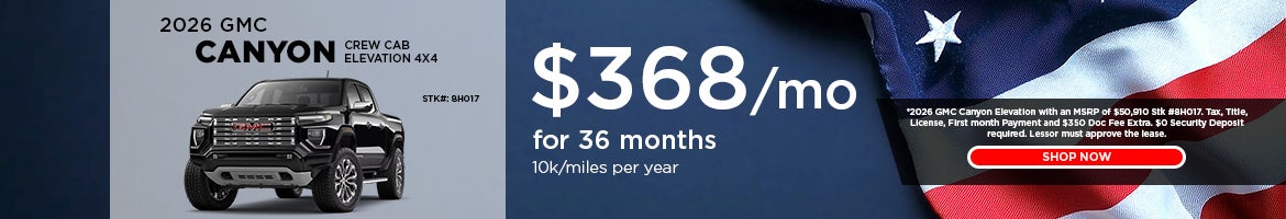 2026 GMC Canyon Crew Cab Elevation 4x4